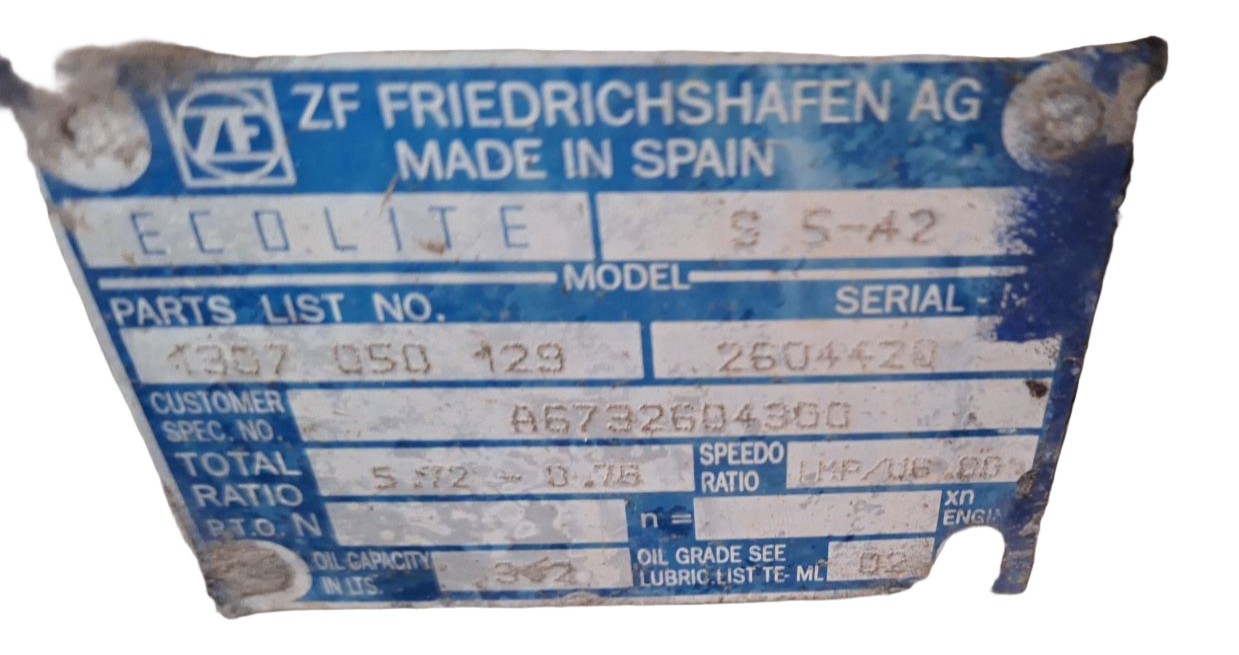 SKRZYNIA BIEGÓW MERCEDES S542