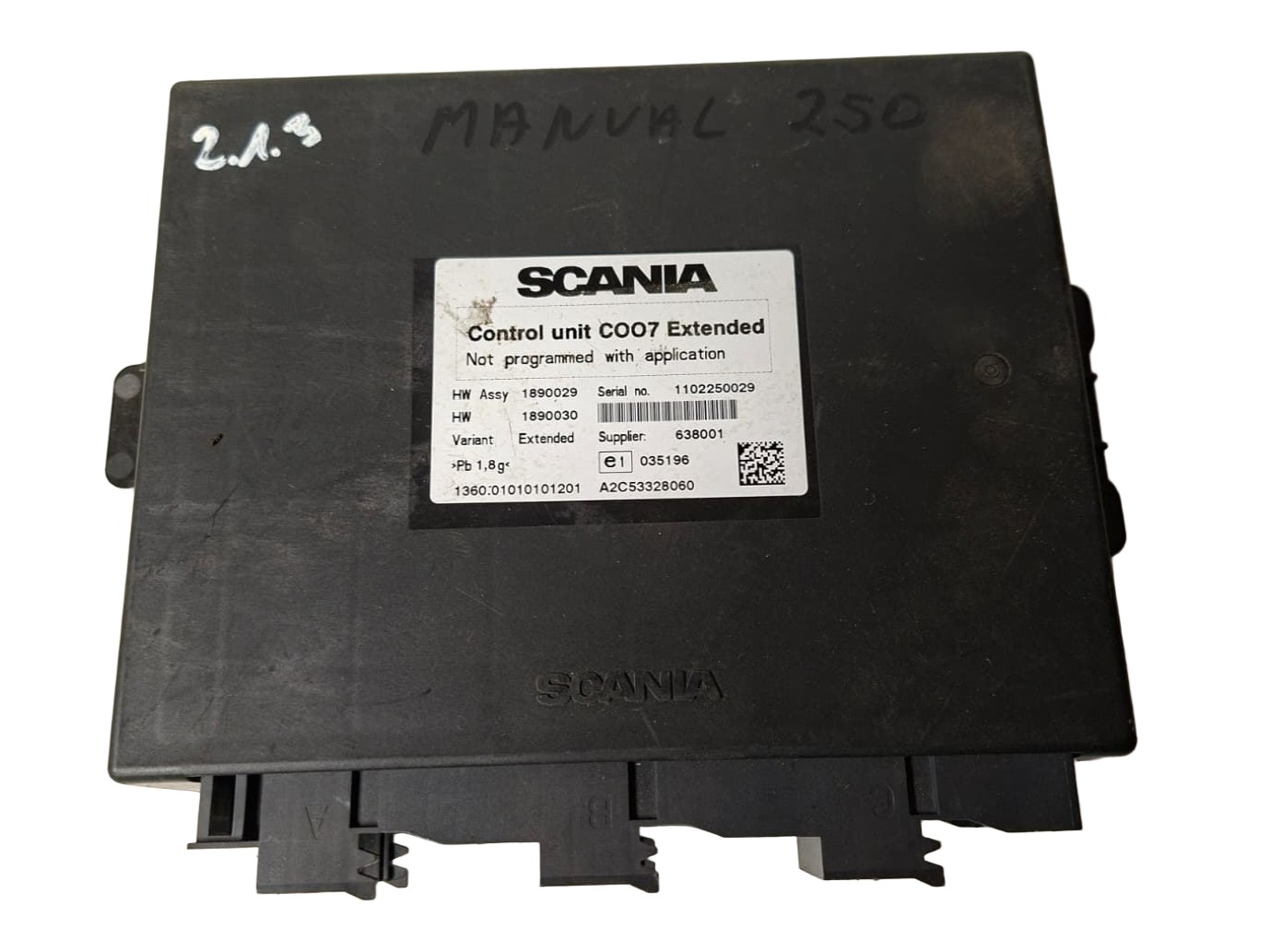 STEROWNIK KOORDYNATOR ECU COO7 SCANIA R