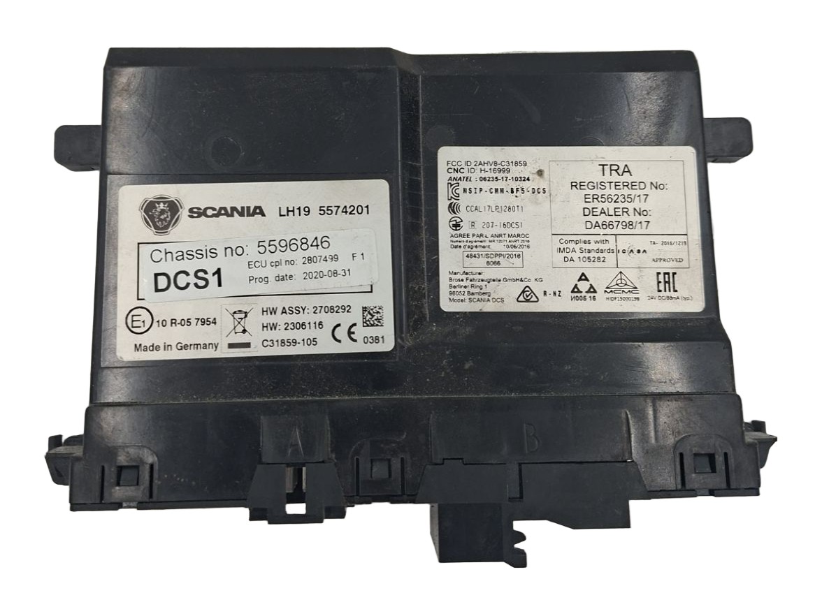 MODUŁ STEROWNIK DCS1  DRZWI SCANIA R S