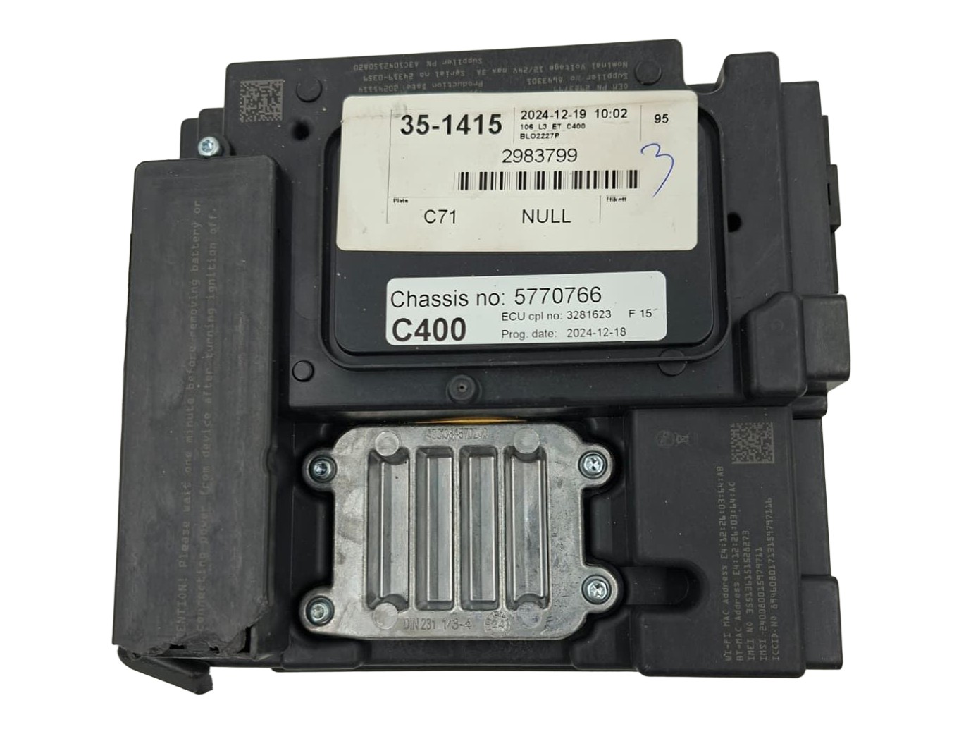 STEROWNIK MODUŁ ECU C400 SCANIA NTG R S P  2024R