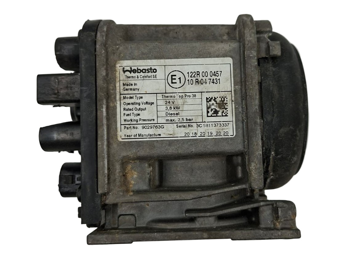 WEBASTO  THERMO TOP PRO 38  DIESEL 24V 3,8 KW   SCANIA 
