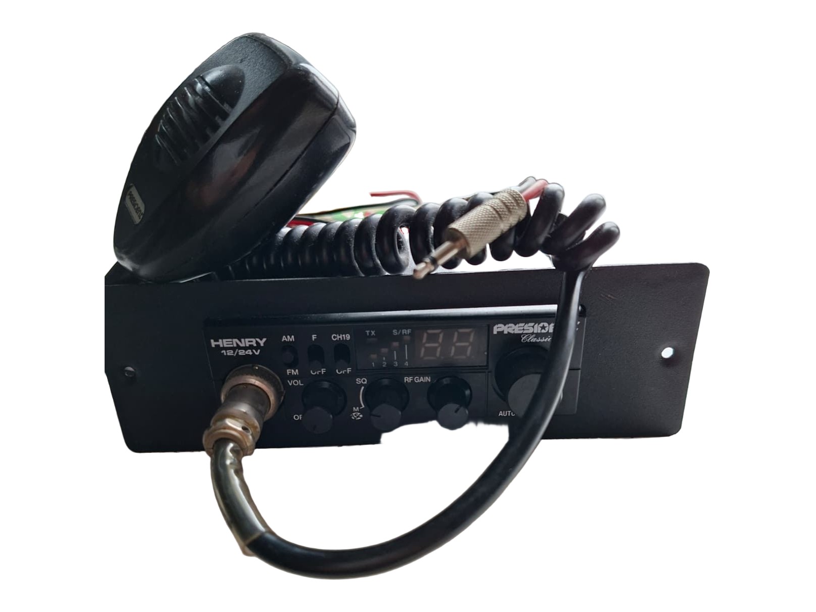 CB RADIO PRESIDENT HENRY 12/24V AM/FM — zdjęcie 1 z 4