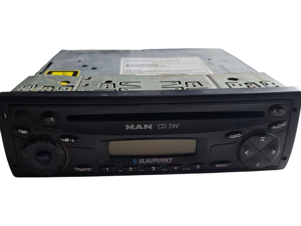 RADIO CD MAN FABRYCZNE BLAUPUNKT MAN TGX TGL — zdjęcie 1 z 5