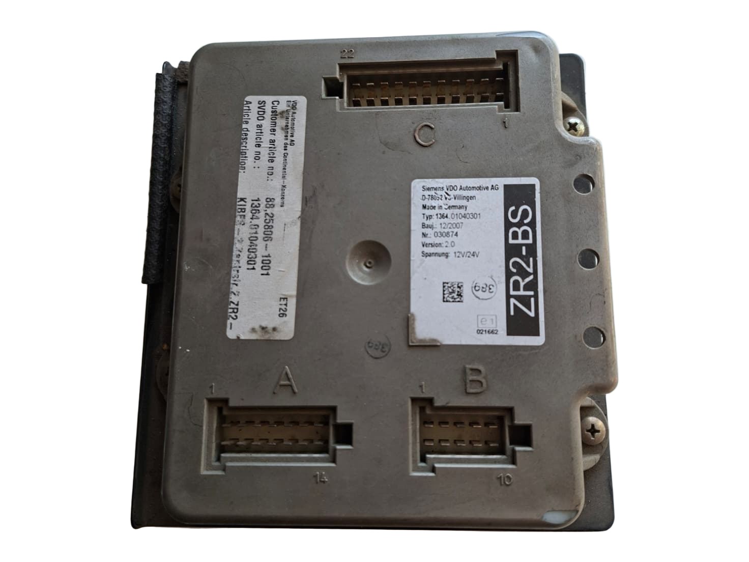 STEROWNIK MODUŁ ZR2-BS VER. 2.0 MAN LIONS CITY — zdjęcie 1 z 4