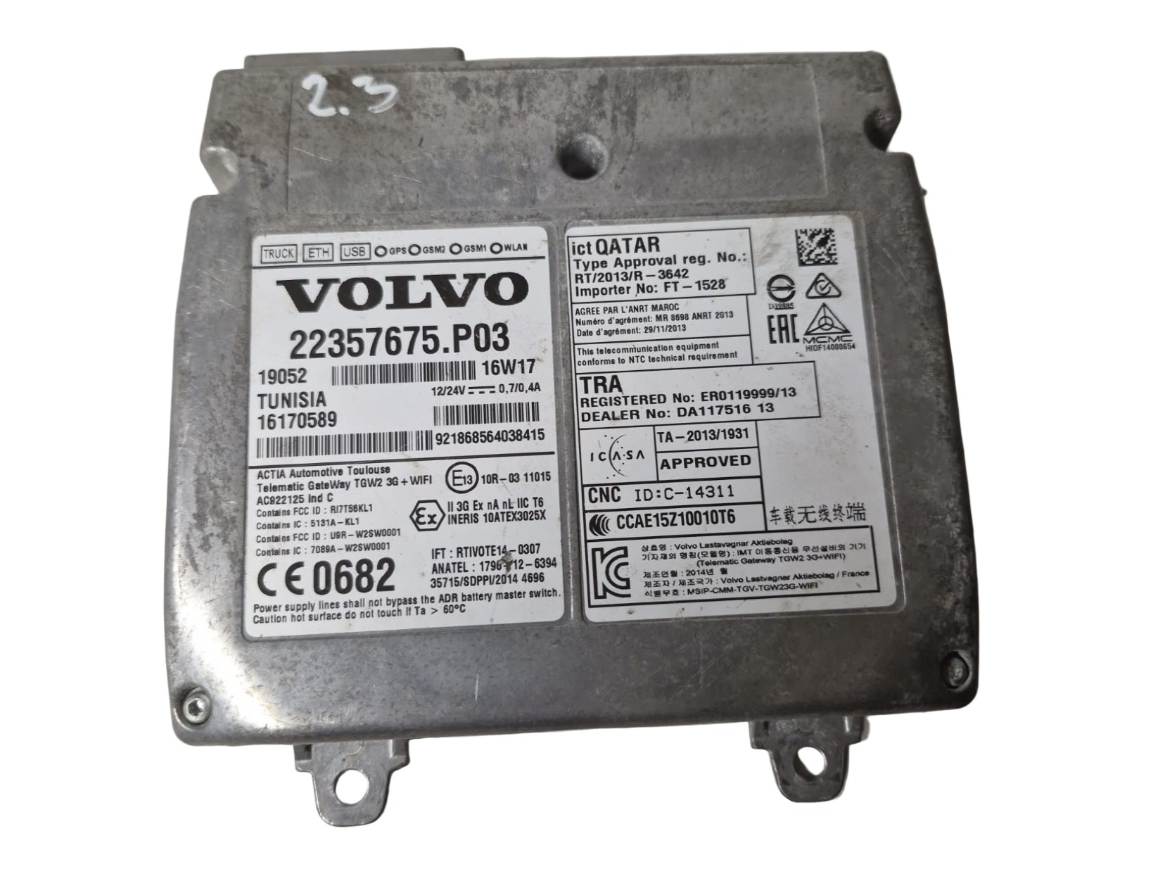 STEROWNIK MODUŁ GPS GSM  VOLVO FH 4
