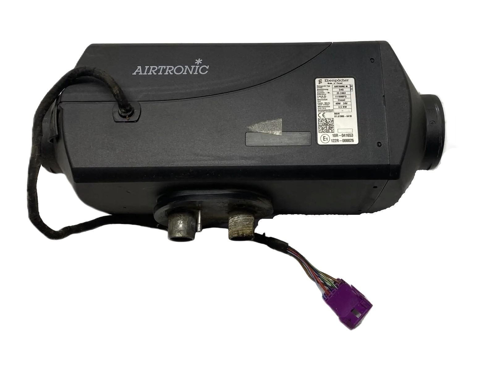 OGRZEWANIE POSTOJOWE AIRTRONIC D4S MAN TGL, TGM, TGS, TGX — zdjęcie 1 z 2