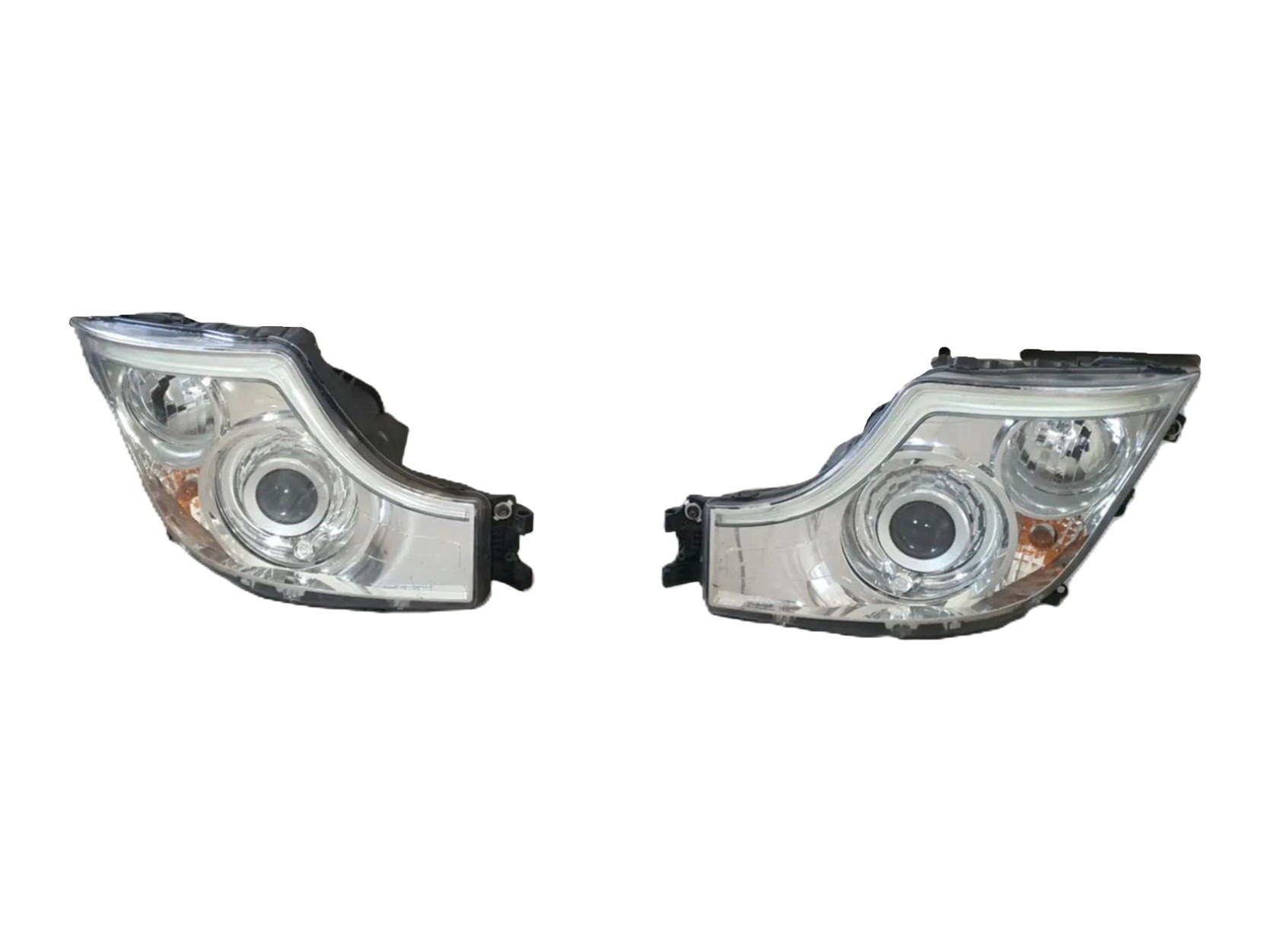 REFLEKTORY KOMPLET MERCEDES ACTROS MP4 MP5 XENON ORYGINAŁ — zdjęcie 1 z 9